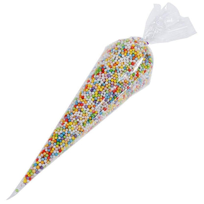 Various pastry tips compatible with disposable piping bags for creative designs