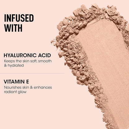 Side view of Biscotti Compact Powder compact case in Brew shade