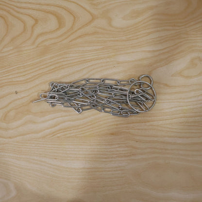Luggage lock chain pack for securing suitcases during travel
